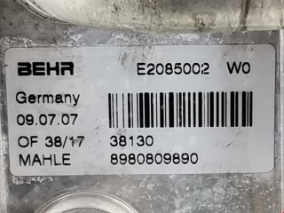 Теплообменник масляного фильтра, ориг. номер 8980809890, E2085002, Opel Astra 1998-2009
