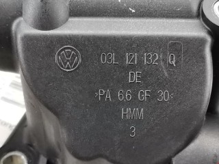 Фланец (тройник) системы охлаждения, ориг. номер 03L121132Q, Volkswagen Passat 2005-2010