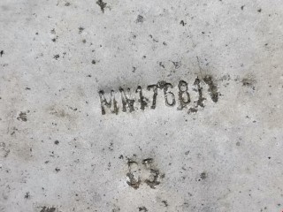 Защита (экран) выпускного коллектора, ориг. номер MN176811, Mitsubishi Colt 2002-2012