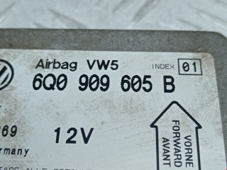 Блок AirBag, ориг. номер 6Q0909605B, 5WK42869, Volkswagen Passat 1996-2001