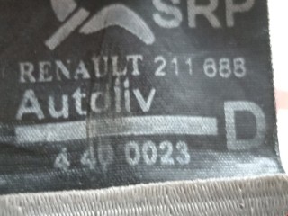 Ремень безопасности передний правый, ориг. номер 8200687503, Renault Espace 2002-2006