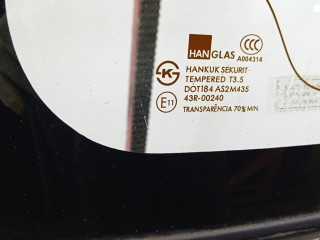 Дверь задняя распашная левая, ориг. номер 737004A912, Hyundai H1 1997-2004
