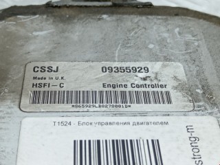 Блок управления двигателем, ориг. номер 09355929, 9366457, Opel Astra 1994-2002