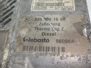 Автономный отопитель, ориг. номер A2205001698, 98098A, Mercedes S W220 1998-2002