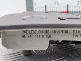 Фонарь салона (плафон), ориг. номер 8D0947111N, 8D0947111P, Audi A4 1994-1999