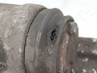 Суппорт задний правый, ориг. номер 7701208257, Renault Scenic 2003-2006