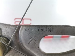 Стеклоподъемник задний левый, ориг. номер 922372, 9680207280, Citroen C3 2002-2006