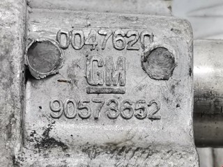 Фланец (тройник) системы охлаждения, ориг. номер 90573652, 90573653, Opel Astra 1994-2002