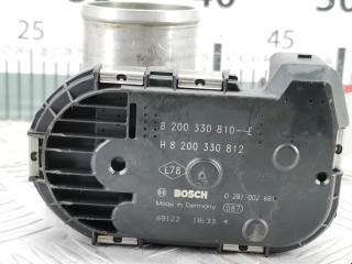 Заслонка дроссельная, ориг. номер 0281002681, 8200330810, Renault Scenic 2003-2006