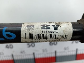 Полуось передняя левая (приводной вал, ШРУС), ориг. номер 13136379, 24462251, Opel Astra 1998-2009