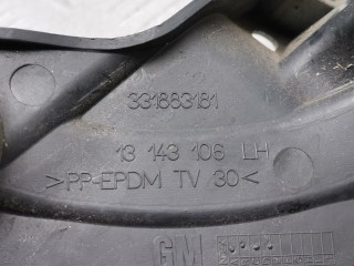 Кронштейн крепления бампера заднего, ориг. номер 13143106, Opel Astra 1998-2009