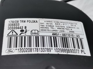 Подушка безопасности боковая (в сиденье), ориг. номер 4M51A611D10AD, 30339442B, Ford Focus 2004-2008