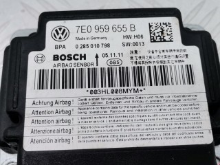 Блок AirBag, ориг. номер 7E0959655B, 0285010798, Volkswagen Transporter 2009-2015