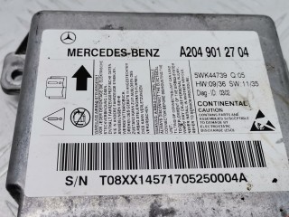 Блок AirBag, ориг. номер A2049012704, 5WK44739, Mercedes C W204 2007-2011