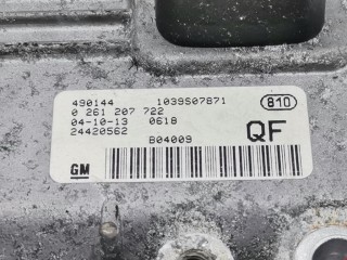 Блок управления двигателем, ориг. номер 24420562, 0261207722, Opel Astra 1998-2009