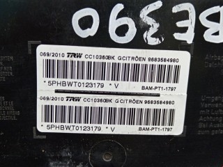 Подушка безопасности боковая (в сиденье), ориг. номер 8216ZG, 9683584980, Citroen C3 2009-2013
