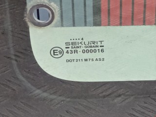 Стекло кузовное боковое левое, ориг. номер 8569W5, Citroen Berlingo 2004-2013
