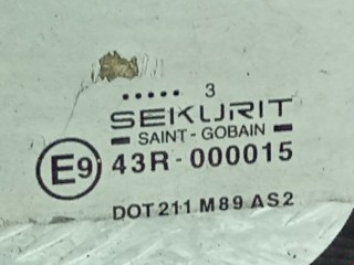 Стекло кузовное боковое правое, ориг. номер 8569S3, Citroen Berlingo 2004-2013