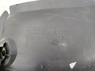 Защита арок задняя левая (подкрылок), ориг. номер 8200209892, Renault Logan 2004-2009