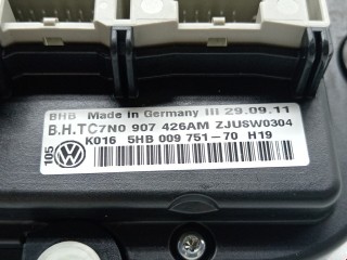 Блок управления печки/климат-контроля, ориг. номер 7N0907426AM, 7N0907426CM, Volkswagen Passat 2011-2015
