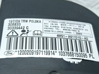 Подушка безопасности боковая (в сиденье), ориг. номер 1724188, 30339442C, Ford Focus 2007-2011