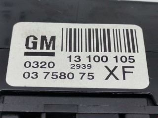 Кнопка аварийной сигнализации, ориг. номер 03758075, 13129281, Opel Astra 1998-2009