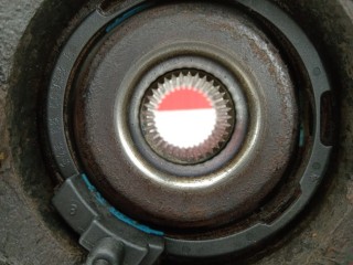 Ступица передняя правая, ориг. номер 13156042, Opel Astra 1998-2009