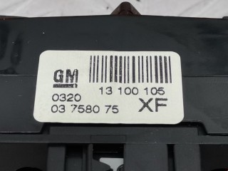 Кнопка аварийной сигнализации, ориг. номер 03758075, 13129281, Opel Astra 1998-2009