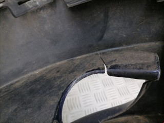 Бампер передний, ориг. номер 7M3807221D, Volkswagen Sharan 2000-2003