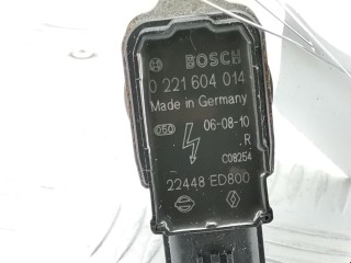 Катушка зажигания, ориг. номер 0221604014, 22448ED80A, Nissan Qashqai 2006-2010