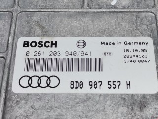 Блок управления двигателем, ориг. номер 8D0907557H, 0261203940, Audi A4 1999-2001