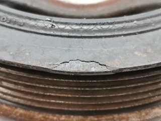 Шкив коленвала, ориг. номер 0515T3, 9654961080, Citroen C4 2004-2014