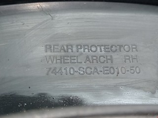 Молдинг бампера заднего, ориг. номер 74410SCAE01, 74410SCAE01050, Honda CR-V 2004-2006