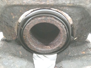 Суппорт передний правый, ориг. номер 93176427, Opel Astra 1998-2009