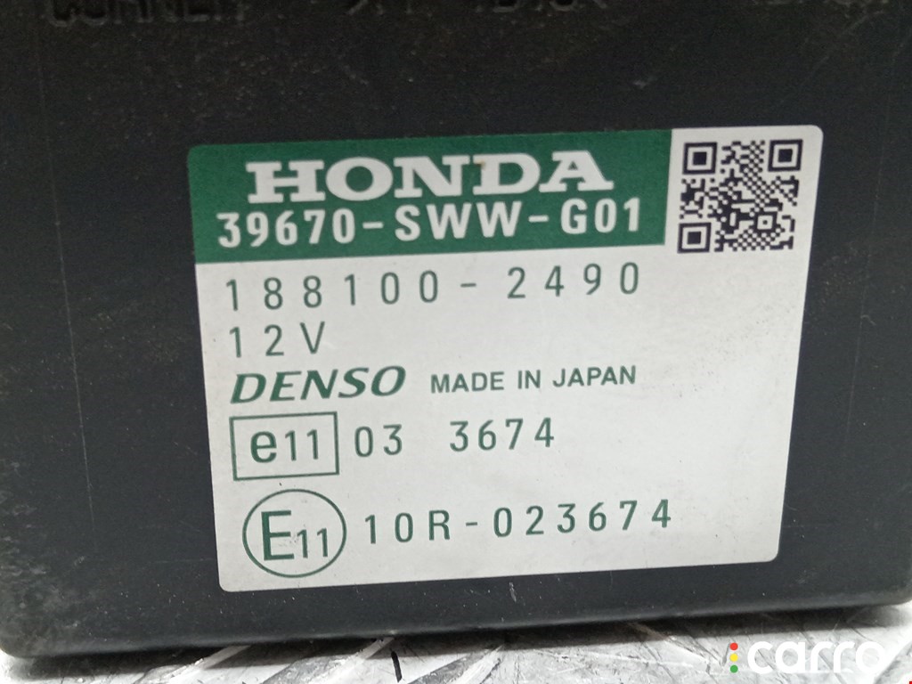 Блок управления парктрониками Honda CR-V 2006-2009, 39670SWWG01, фото 3