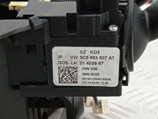 Переключатель подрулевой (стрекоза), ориг. номер 3C9953513R, 01403887, Volkswagen Passat 2005-2010