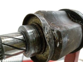 Полуось передняя левая (приводной вал, ШРУС), ориг. номер 39101BM510, Nissan Almera 1998-2000