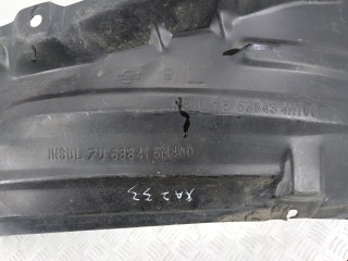 Защита арок передняя левая (подкрылок), ориг. номер 638434M700, Nissan Almera 1998-2000
