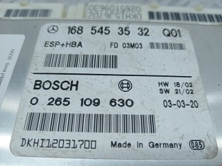 Блок управления ESP, ориг. номер 0265109630, A0295454232, Mercedes A W168 2001-2004