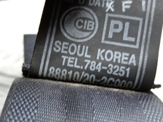 Ремень безопасности передний правый, ориг. номер 888102C000, 888202C000, Hyundai Coupe 1999-2002