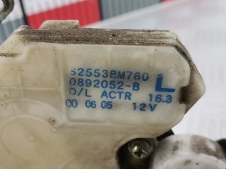 Замок двери задней левой, ориг. номер 82503BM700, S2553BM760, Nissan Almera 1998-2000