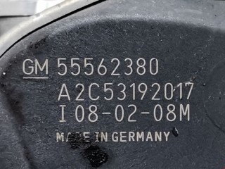 Заслонка дроссельная, ориг. номер 55562380, A2C53192017, Opel Vectra 2005-2008