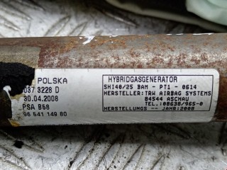 Подушка безопасности боковая (шторка), ориг. номер 8216PR, 30373228E, Citroen C4 Picasso 2006-2013