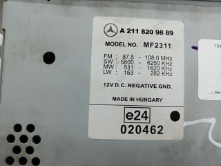 Магнитола, ориг. номер A2118209889, MF2311, Mercedes E W211 2002-2006