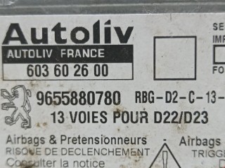 Блок AirBag, ориг. номер 603602600, 9655880780, Peugeot 407 2004-2008