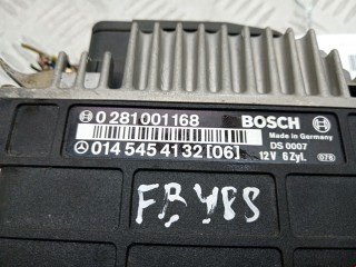 Блок управления двигателем, ориг. номер A0145454132, 0281001168, Mercedes S W140 1991-1993
