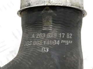 Патрубок интеркулера, ориг. номер A2035281782, Mercedes C W203 2000-2004