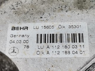 Теплообменник масляного фильтра, ориг. номер A1121880401, Mercedes C W203 2000-2004