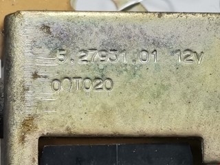 Клапан воздушный, ориг. номер A1121400460, 52793101, Mercedes C W203 2000-2004