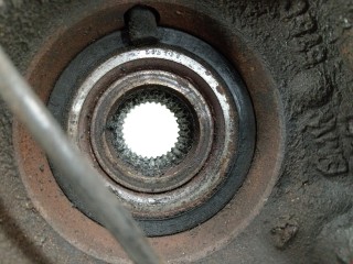 Ступица передняя левая, ориг. номер 31216761575, BMW X5 E53 2003-2006